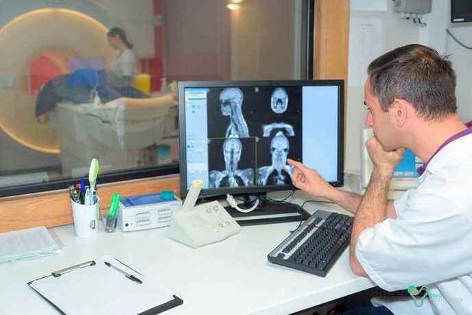 Computer diagnosis of chest osteochondrosis